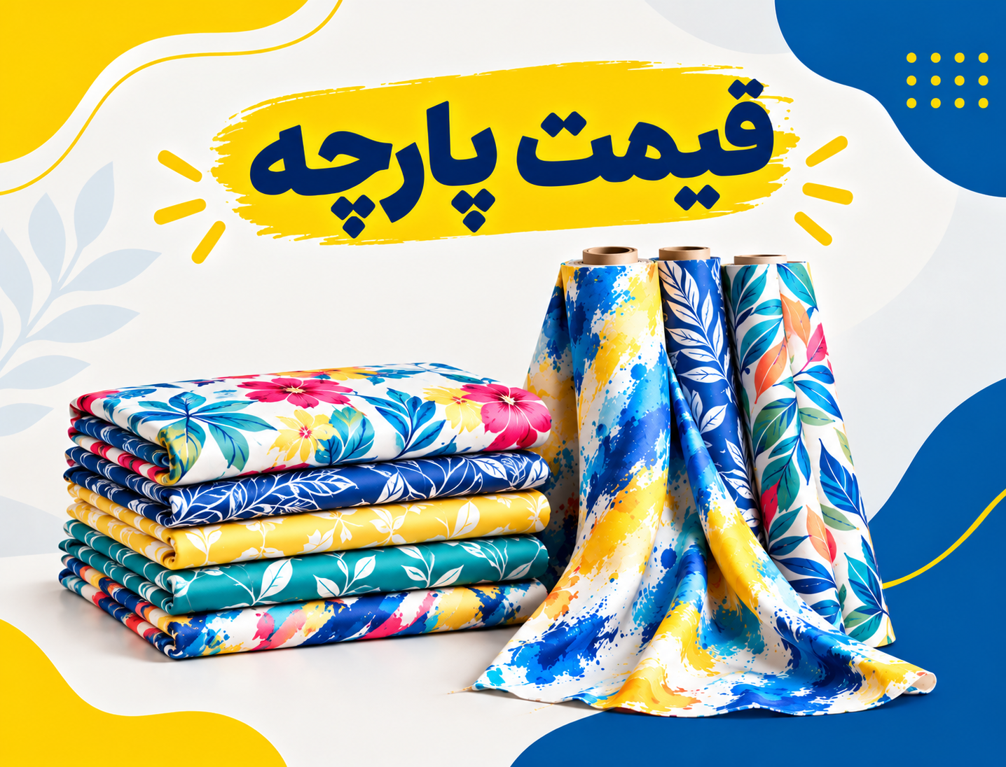 چاپ طاقه و پارچه 